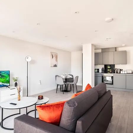 Modern 3 Bedroom Manchester Apartment Extérieur photo